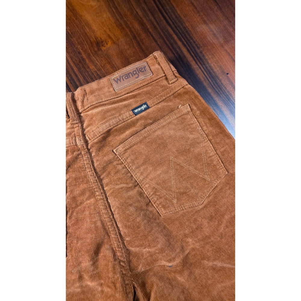 Wrangler High Rise Fierce Flare Rodeo Western Corduroy Festival Boho NWT - Picture 6 of 6